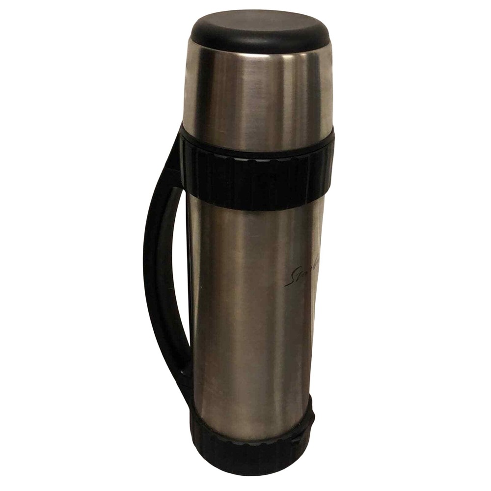 Starbucks s/s vacuum 32oz dura bottle hot drink thermos 12" tall